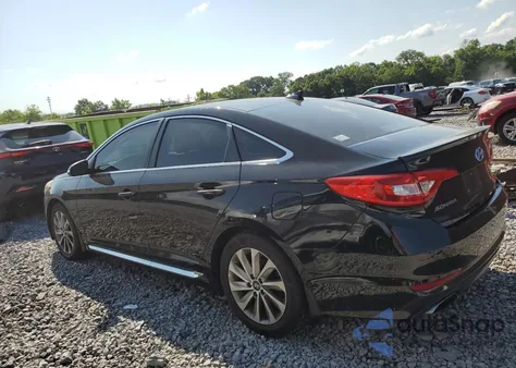 2016 Hyundai Sonata Sport из США, поврежденный, VIN 5NPE34AF5GH378481